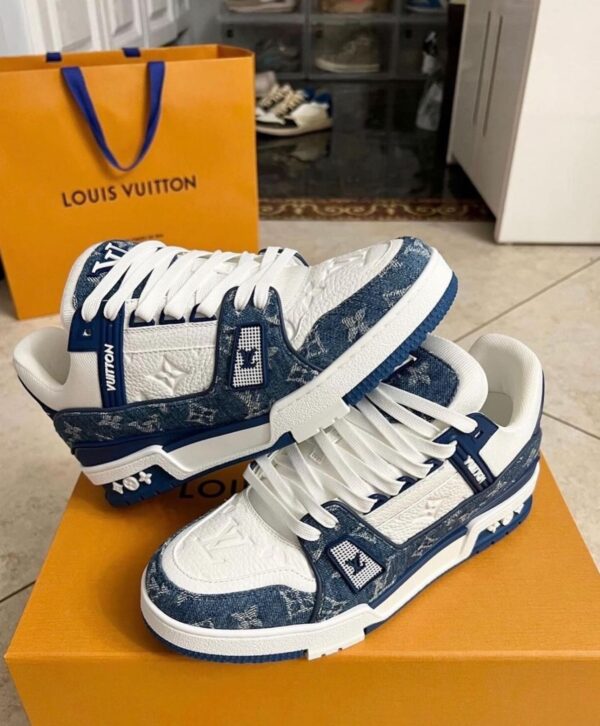 Louis Vuitton Trainers Monogram Denim