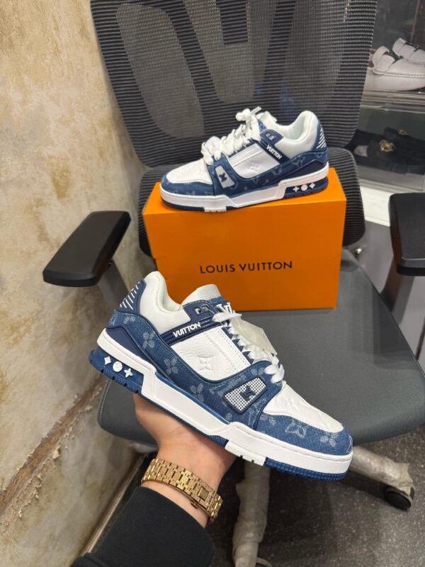 Louis Vuitton Trainers Monogram Denim - Image 2