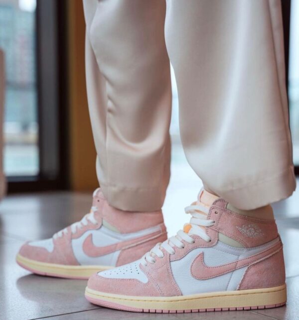 Nike Air Jordan 1 High Washed Pink - Image 5