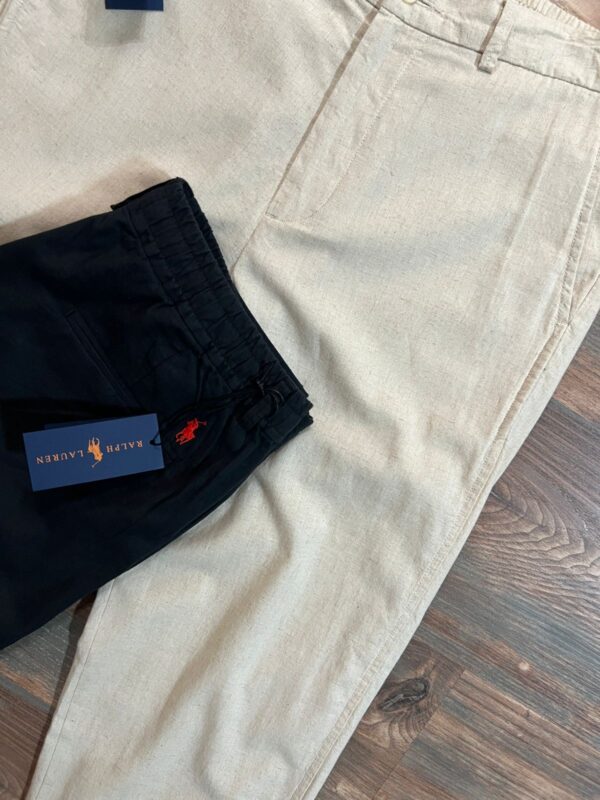 Ralph Lauren Polo Natural Linen Pant - Image 4