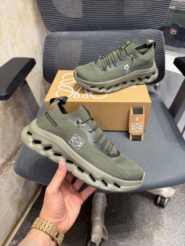 Loewee X On Cloudtilt 2 Olive Green Sneakers