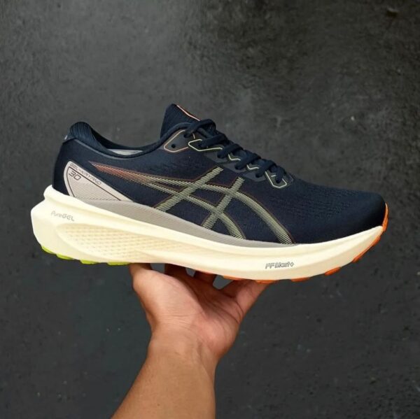 Asics Gel Kayano 30 Navy Blue - Image 2