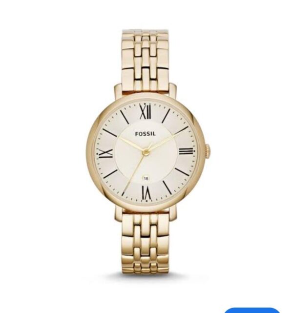 Fossil Jacqueline Gold-Tone ES3434 Stainless Steel Watch - Image 5
