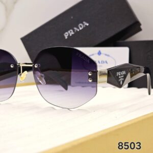 Prada 8503 Rimless Sunglass
