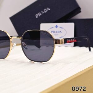 Prada 0972 Gold Frame Sunglass