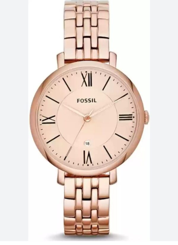 Fossil Jacqueline Gold-Tone ES3434 Stainless Steel Watch - Image 4