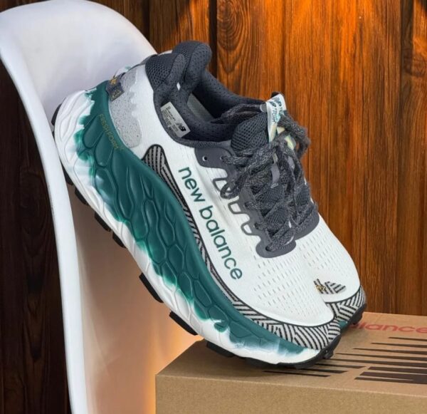 New Balance Fresh Foam X More Trail V3 Trail Green Shoe - Image 4