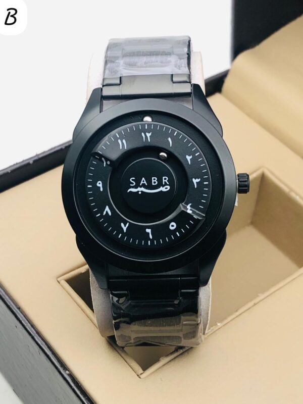 SABR Arabic Steel Watch