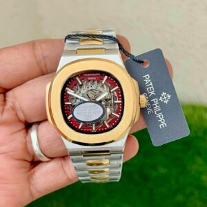 Patek Philippe Skeleton Steel Watch