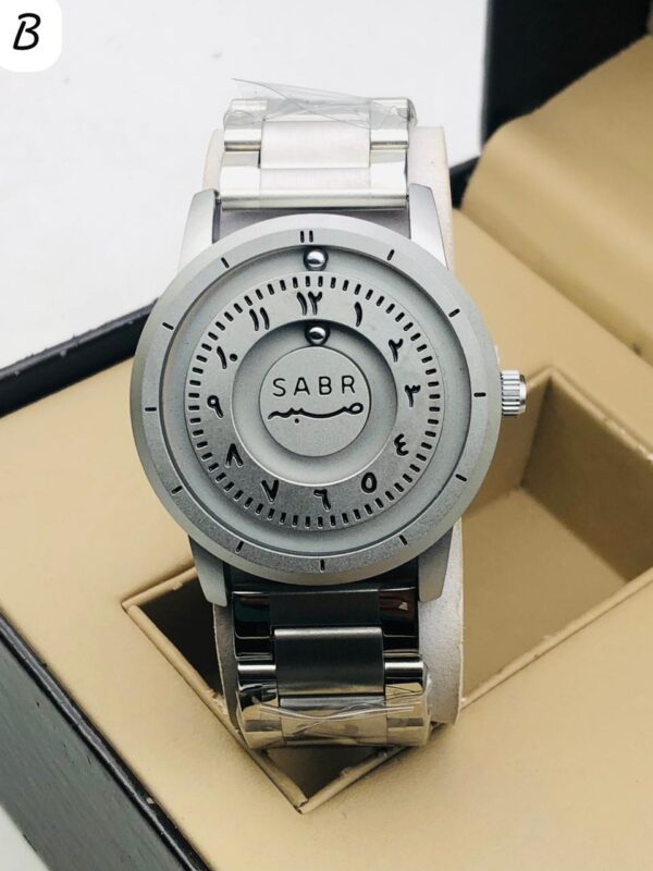 SABR Arabic Steel Watch - Image 3