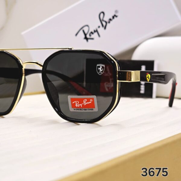 Ray-Ban Ferrari Hexagonal Sunglass - Image 3