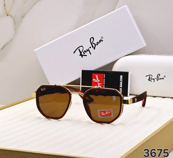Ray-Ban Ferrari Hexagonal Sunglass - Image 9